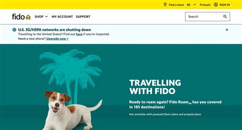 fido roam canada.